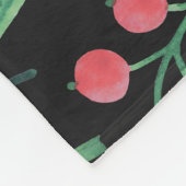 Polaire Feuille et couverture verts élégants d'ouatine des (Coin)