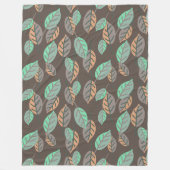 Polaire feuilles de forêt couverture (Devant)