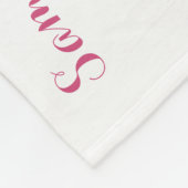 Polaire Fille bébé Jalon Taille de la couverture 40"x30" (Coin)