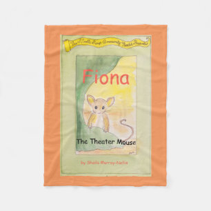 Polaire Fiona la couverture d'ouatine de souris de théât