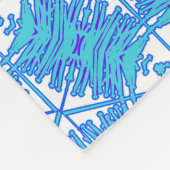 Polaire Flocons de neige loin de couverture d'ouatine (Coin)