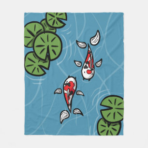 Polaire Fuku et Heiwa la couverture de la flotte de Koi