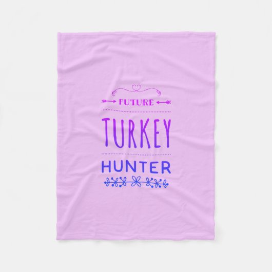 Polaire Futur Turc Hunter Bébé couverture (Devant)