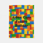 Polaire Futurs blocs de constructeur - couverture de bébé (Devant)