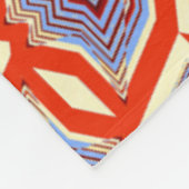 Polaire Grande couverture 60" x 80" Design classique multi (Coin)
