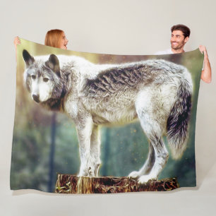 Polaire Grande couverture de loup (S, M, L tailles)