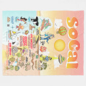 Polaire Grande couverture en toison SoCal (Devant (Horizontal))