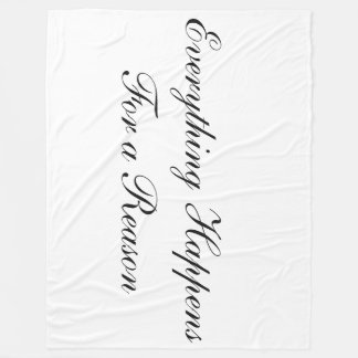 Polaire Grande couverture personnalisable d'ouatine