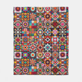 Polaire Granny Carré Crochet Motif couverture Imprimer (Devant)