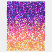 Polaire Graphique de Parties scintillant de couverture en (Devant)
