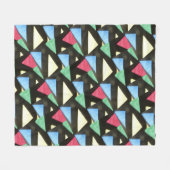 Polaire Grosse couverture de Noël Motif en verre (Devant (Horizontal))