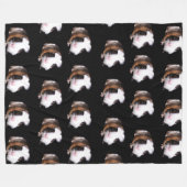 Polaire Grosse couverture en laiton tortoiseshell Guinea P (Devant (Horizontal))