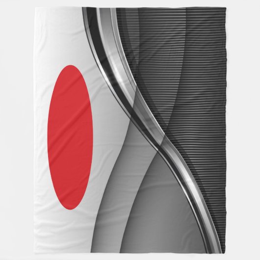 Polaire Grosse couverture en polaire, moderne, abstrait, r (Devant)