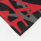 Polaire Grosse couverture en polaire, moderne, abstrait, r (Coin)