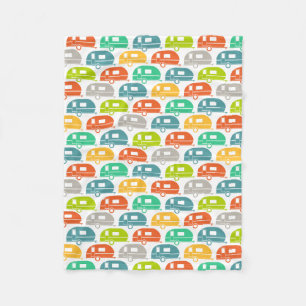 Polaire Happy Camper Vêtements de couverture de camping