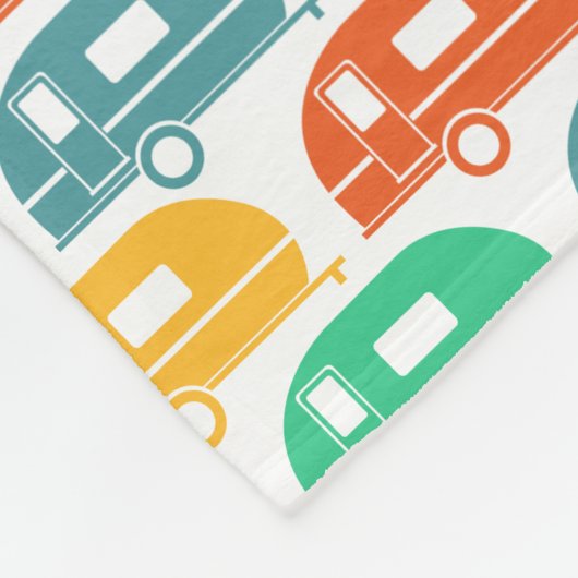 Polaire Happy Camper| Vêtements de couverture de camping m (Coin)