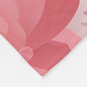 Polaire Hugs chauds Vintage couverture florale (Coin)