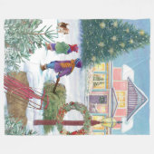 Polaire Illustration avec Maison de couverture de neige et (Devant (Horizontal))