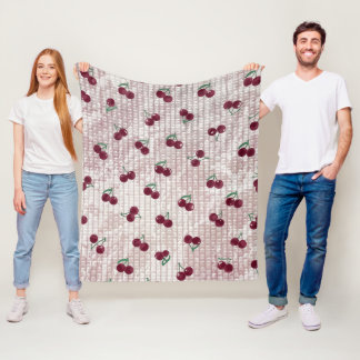 Polaire Illustration de couverture au crochet cerise – Ros