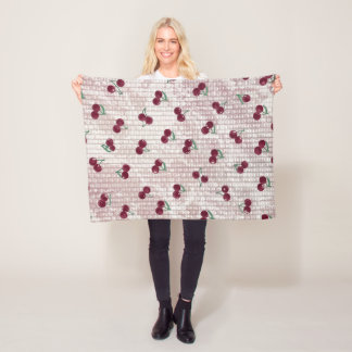 Polaire Illustration de couverture au crochet de cerise –