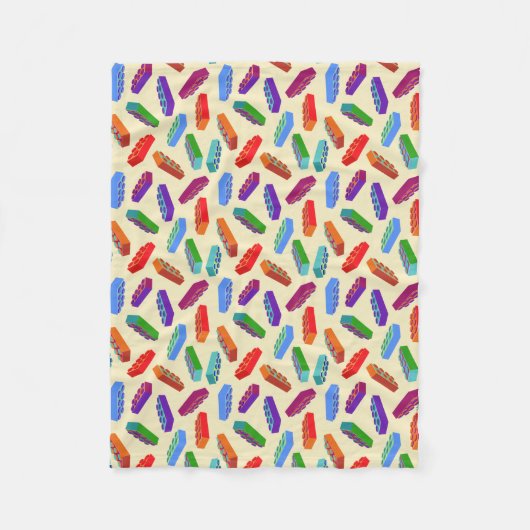 Polaire Immense bâtisse pour enfants motif couverture soup (Devant)