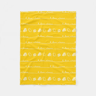 Polaire J'adore la couverture au fromage
