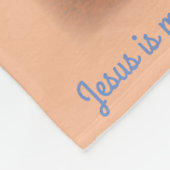 Polaire Jésus est couverture presse de la plage légère (Coin)