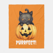 Polaire Jeter la couverture d'Halloween (Devant)