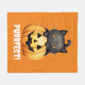 Polaire Jeter la couverture d'Halloween (Devant (Horizontal))
