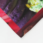 Polaire jetez la couverture de cookies macaron (Coin)
