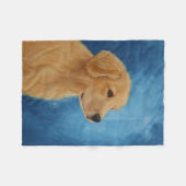 Polaire Jeune couverture d'ouatine de golden retriever (Devant (Horizontal))