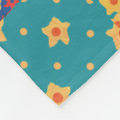 Polaire Jolie couverture en fausse fourrure patchwork nost (Coin)