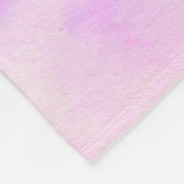Polaire Jolie couverture en molleton de fleurs violettes e (Coin)