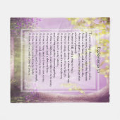 Polaire KRW Ecclesiastes à tout couverture d'écriture (Devant (Horizontal))