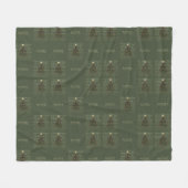 Polaire KRW la première couverture de Noël d'ouatine de (Devant (Horizontal))