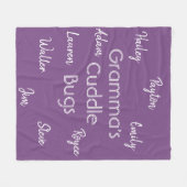 Polaire La couverture de la grand-mère entièrement (Devant (Horizontal))