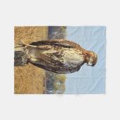 Polaire La faune, couverture d'ouatine, oiseaux, rouge a (Devant (Horizontal))