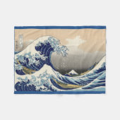 Polaire la grande couverture de vague (Devant (Horizontal))