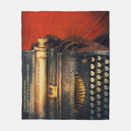 Polaire La plus chère couverture d'ouatine de maman (Devant)