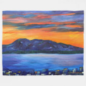 Polaire Lady dormante toison couverture  (Devant (Horizontal))