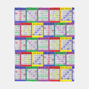 Polaire Le BINGO-TEST carde la couverture chanceuse