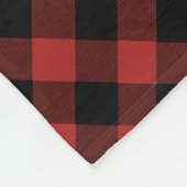 Polaire Le Fox de plaid de Buffalo badine la couverture (Coin)