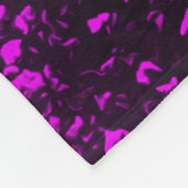 Polaire Le pourpre fleurit la couverture d'ouatine de (Coin)