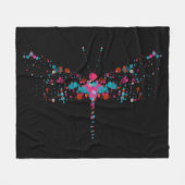 Polaire Le rose bouillonne couverture d'ouatine de (Devant (Horizontal))