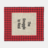 Polaire Le Snuggle Est Véritable Couverture De Toison Moye (Devant (Horizontal))