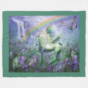 Polaire Licorne de la couverture d'ouatine d'art de Buttys