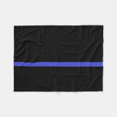 Polaire Ligne bleue mince couverture pour LION (Devant (Horizontal))