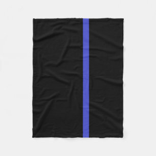 Polaire Ligne bleue mince couverture pour LION
