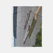 Polaire Lignes Passant la couverture (Devant)