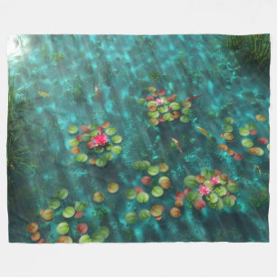 Polaire Lilies sur la couverture de la nappe phréatique